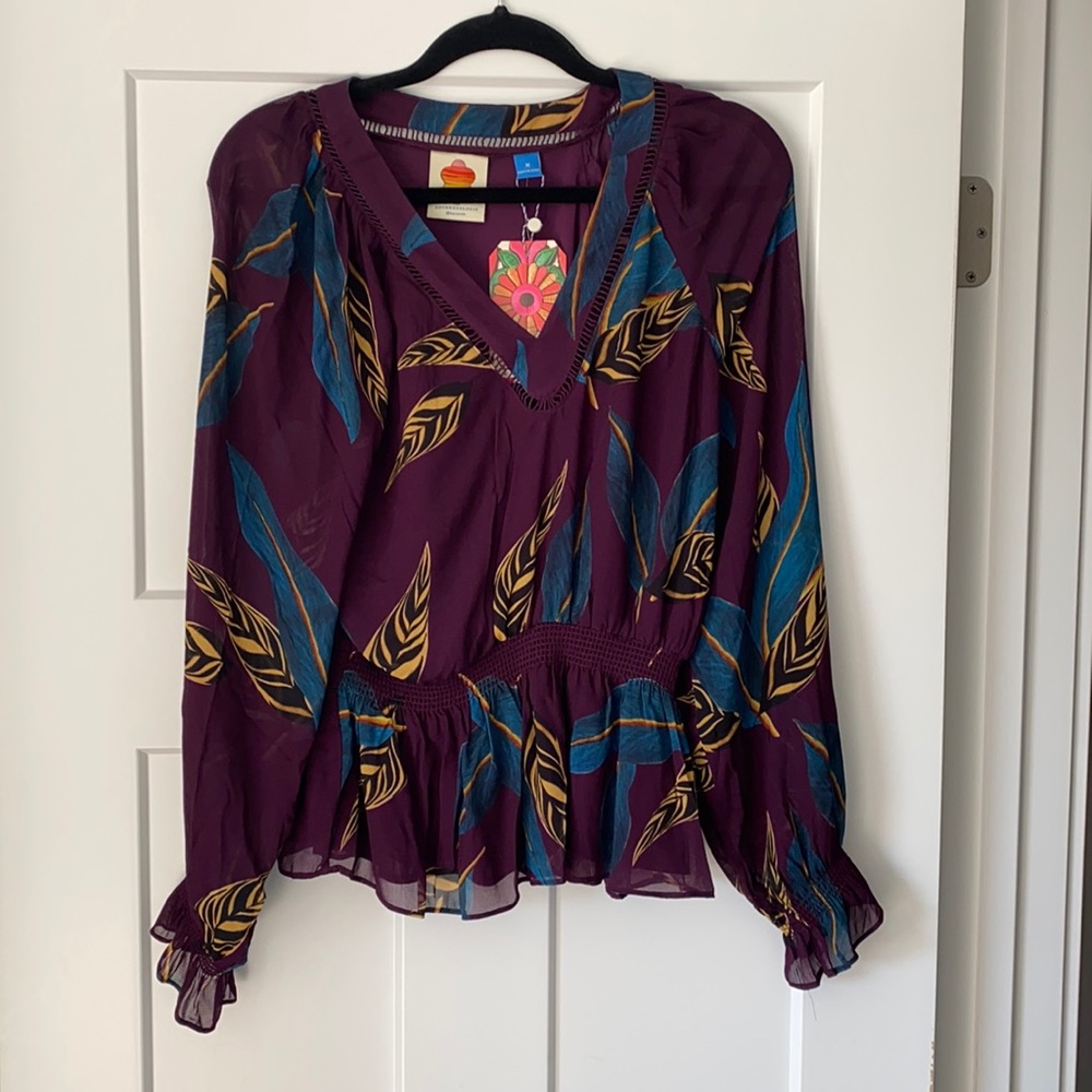 Farm Rio Peplum Top